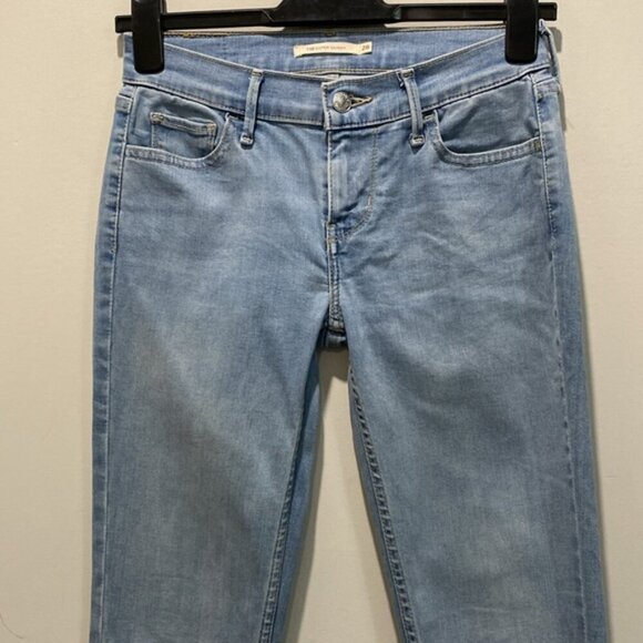 Levi's 710 super skinny light blue jeans Size 26 - Picture 3 of 14